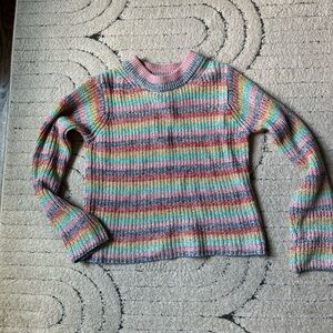 Euc philosophy multi color sweater